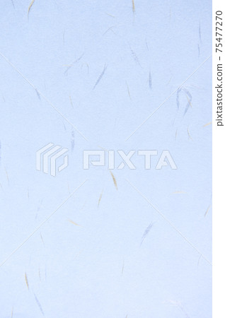 [Washi] Blue Unryu Japanese paper. Japanese tradition. 75477270