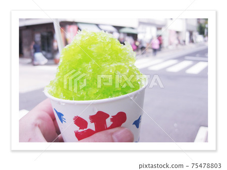 Film photo shaved ice Film photo shaved ice 75478803