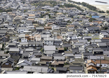 Cityscape of Taisha Town (Izumo City, Shimane Prefecture) 75478829