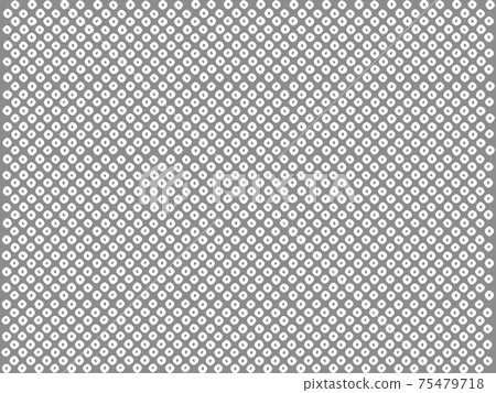 Japanese pattern_Kanoko sentence_Monochrome 75479718