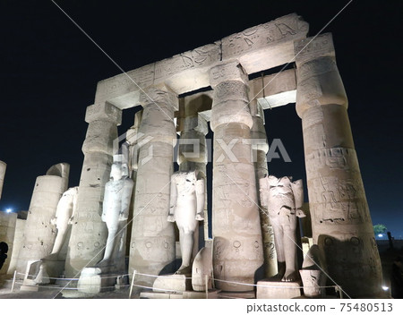 Temple of Luxor in Egypt Temple of Luxor in Egypt 75480513