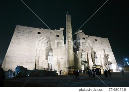 Temple of Luxor in Egypt 75480516