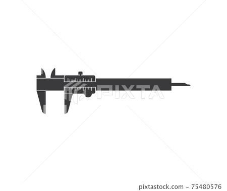 caliper logo icon vector illustration design 75480576