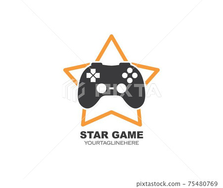 video game controller logo icon vector illustration video game controller logo icon vector illustration 75480769