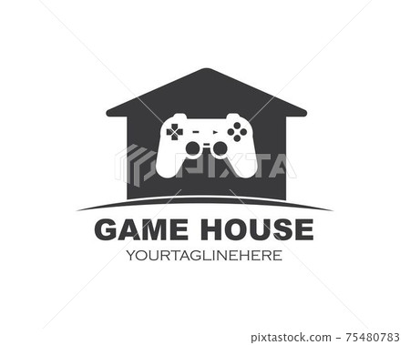 video game controller logo icon vector illustration video game controller logo icon vector illustration 75480783