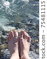 Clear stream and legs (male) 75481115