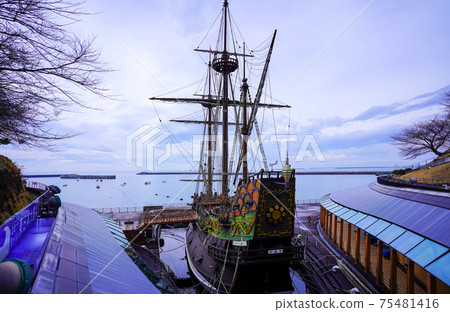 聖胡安·包蒂斯塔的修復船(宮城縣石卷市,宮城縣京町傳教所博物館) 聖胡安·包蒂斯塔的修復船(宮城縣石卷市,宮城縣京町傳教所博物館) 75481416