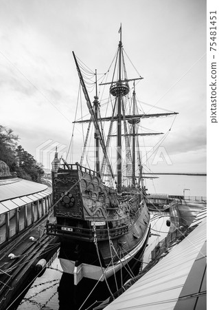 聖胡安·包蒂斯塔的修復船(宮城縣石卷市,宮城縣京町傳教所博物館) 聖胡安·包蒂斯塔的修復船(宮城縣石卷市,宮城縣京町傳教所博物館) 75481451