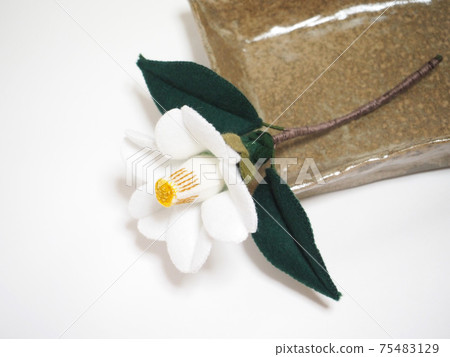 毛氈作品白椿 毛氈作品白椿 75483129