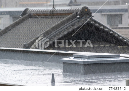 多雨的城市景觀 多雨的城市景觀 75483542