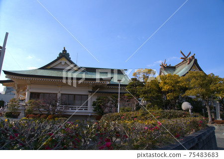 岡山縣岡山市北區岡山市的總守護者，岡山神社的主神社和主神社 75483683