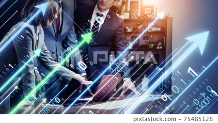 不斷增長的人競爭動機成功 75485128