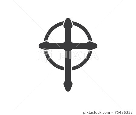 cross icon vector illustration design cross icon vector illustration design 75486332