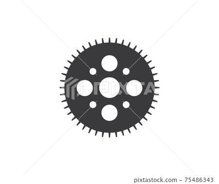 Gear Logo Template vector icon illustration Gear Logo Template vector icon illustration 75486343