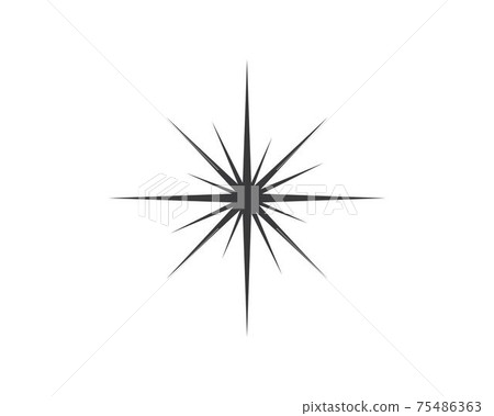 sparkle light star vector illustration design sparkle light star vector illustration design 75486363