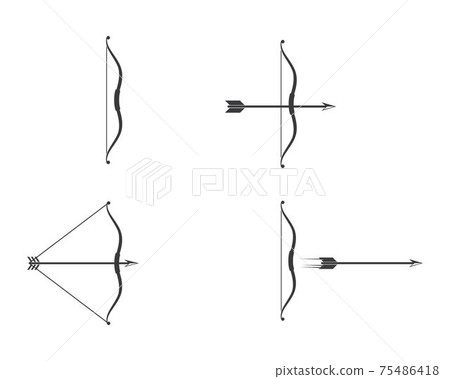 Arrow archery icon vector illustration Logo Template Arrow archery icon vector illustration Logo Template 75486418