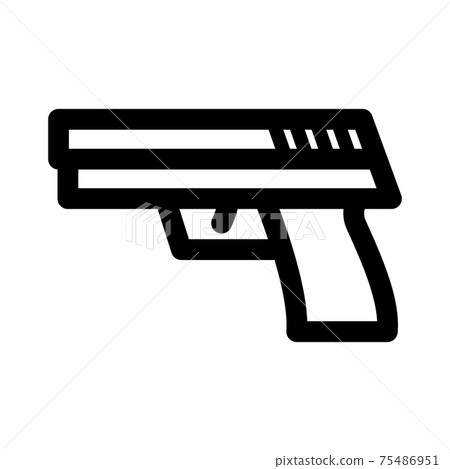 Handgun icon 75486951
