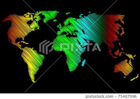 World Map World Map 75487096