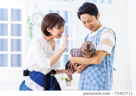 保育園男保育老師媽媽 75487711