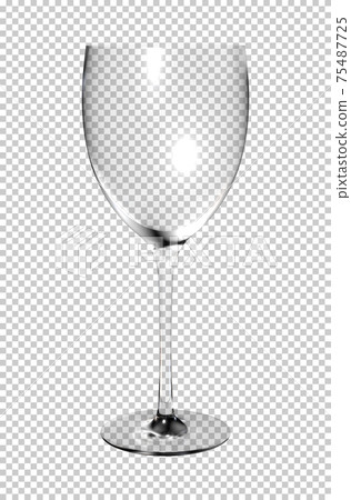 Transparent glass for wine or brandy or champagne 75487725