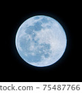 滿月/雪月[2021年2月27日]藍色處理 75487766