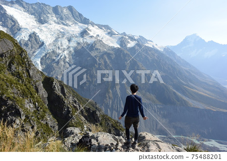 Mount Cook, National Park, Aoraki, World Heritage, Sally Turns Track (New Zealand) 75488201