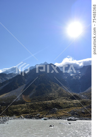 庫克山，國家公園，奧拉基，登山，新西蘭（胡克山谷步道） 75488368