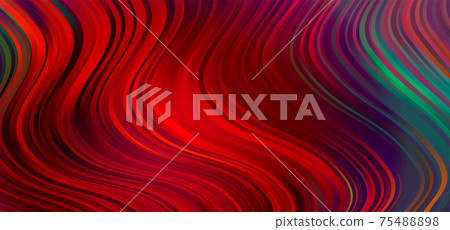 Abstract colorful background with waves. Vector backdrop for your design Abstract colorful background with waves. Vector backdrop for your design 75488898