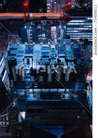 World Trade Center Building Seaside Top Tourist Attractions Minato Ward Tokyo Night Skyscraper Yamanote Line Metropolitan High School 75489011