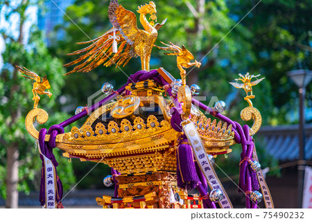 Kanda Festival Kanda Myojin Mikoshi Happy Festival Hijiribashi Chiyoda-ku, Tokyo Akihabara Bridge Ochanomizu Kanda River Kanda Festival Kanda Myojin Mikoshi Happy Festival Hijiribashi Chiyoda-ku, Tokyo Akihabara Bridge Ochanomizu Kanda River 75490232