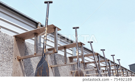 龍舟黑色木槳 75492189