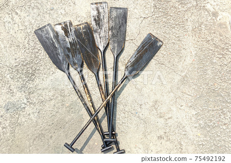 龍舟黑色木槳 75492192