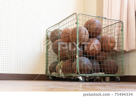 Basketball ball basket club activity image 75494334