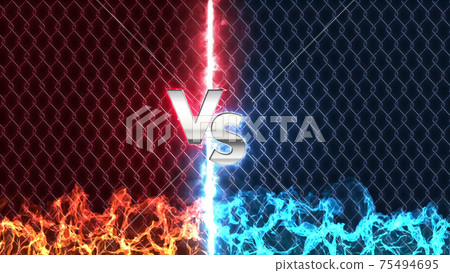 "VS" _ background material "VS" _ background material 75494695