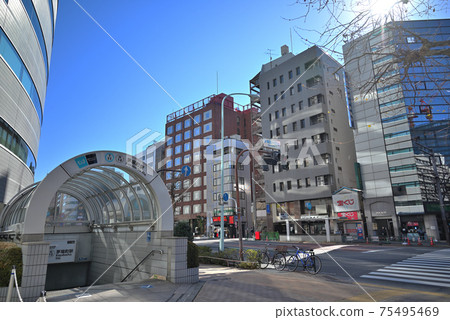 In front of Kayabacho station In front of Kayabacho station 75495469