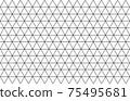 Abstract geometry  triangle  line pattern background.vector 75495681