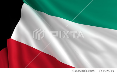 Flag of Kuwait 75496045