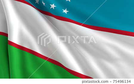 Flag of Uzbekistan, 75496134