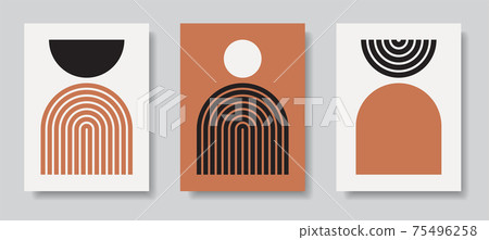 Modern Poster Art. Abstract Wall Art. Digital Interior Decoration Art. Modern Poster Art. Abstract Wall Art. Digital Interior Decoration Art. 75496258