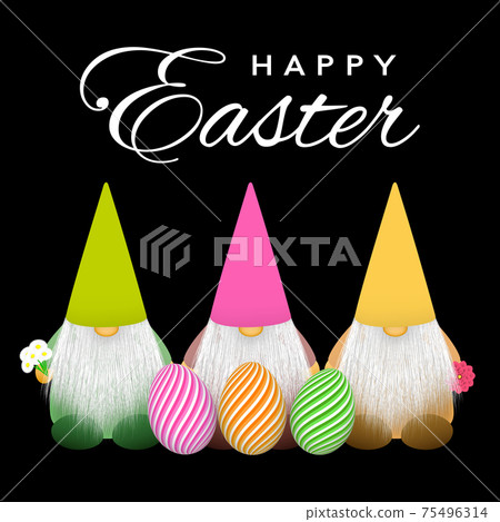 Happy Easter Gnome. 75496314