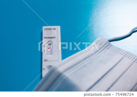 Mask antigen test corona 75496724