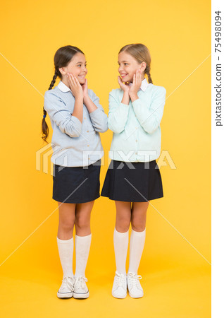 Look at this. kid fashion. Friendship and sisterhood. Look at this. kid fashion. Friendship and sisterhood. 75498094