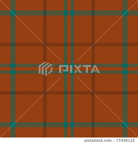 Pixel background vector design. Modern seamless pattern plaid. Square texture fabric. Tartan scottish textile. Beauty color madras ornament. 75498128