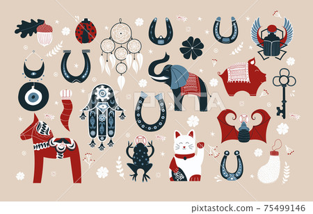 Good Luck symbols 75499146