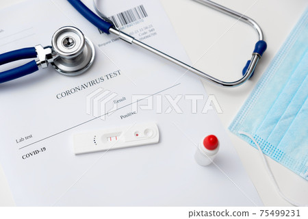 Covid-19 cassette test for IgM, IgG antibodies 75499231