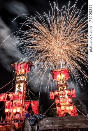 石川縣能登市小i火祭的風景 75500235