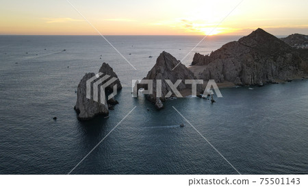 Baja California Sur Arc sunset 75501143