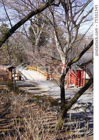 Komoro Castle Ruins and Nostalgia Garden in the winter of Anajiro, which was territorialized by Kansuke Yamamoto and others at the behest of Shingen Takeda during the Warring States period Komoro Castle Ruins and Nostalgia Garden in the winter of Anajiro, which was territorialized by Kansuke Yamamoto and others at the behest of Shingen Takeda during the Warring States period 75501345