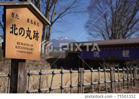 在戰國時期，由竹本真介奉命由山本勘介等人將Anajiro冬季的Komoro城堡遺址和懷舊花園劃分為地域 75501352