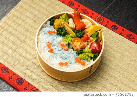金代的可愛的Kyaraben便當 金代的可愛的Kyaraben便當 75501792